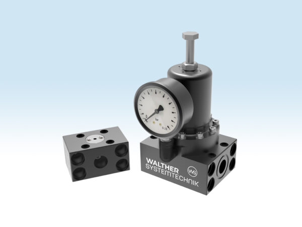 Materialdruckregler