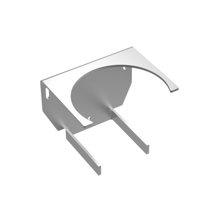 Wandhalterung für Materialdruckbehälter